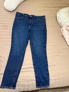 American Eagle Next Level Stretch Jeans Size 18 Regular Dark Wash
